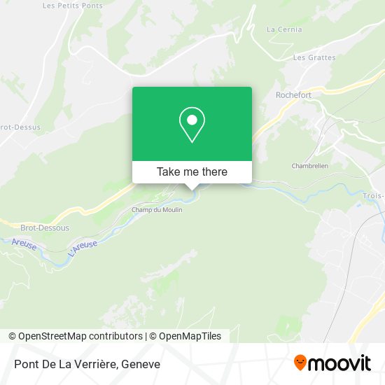 Pont De La Verrière map