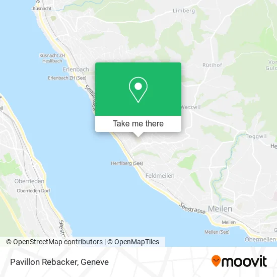 Pavillon Rebacker map