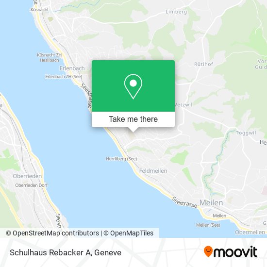 Schulhaus Rebacker A map