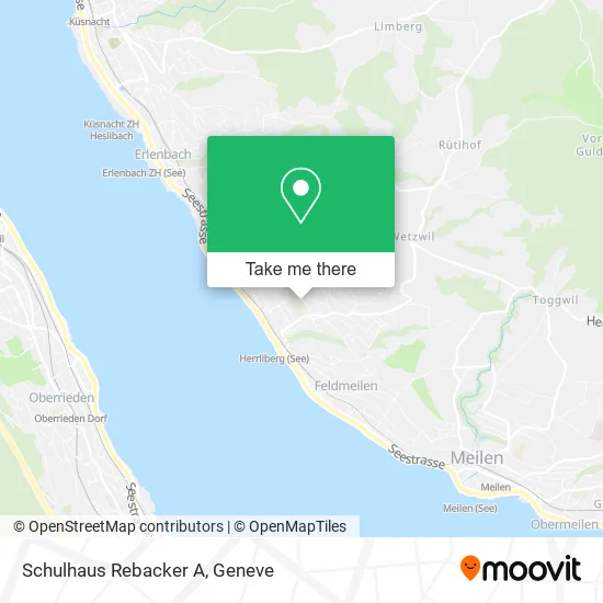 Schulhaus Rebacker A map