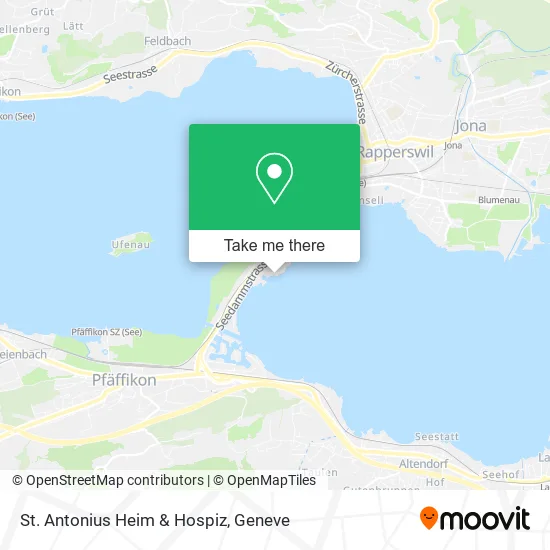 St. Antonius Heim & Hospiz map