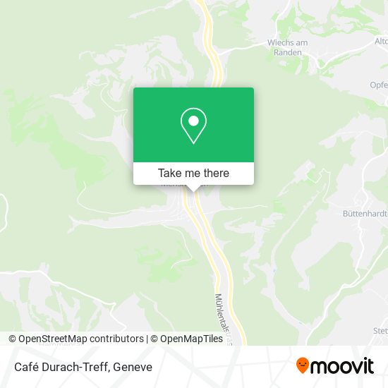 Café Durach-Treff map