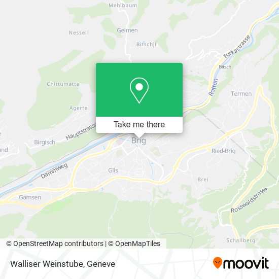 Walliser Weinstube map