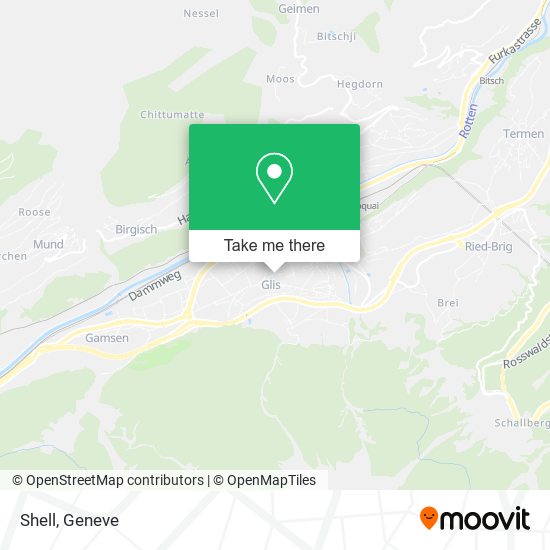 Shell map