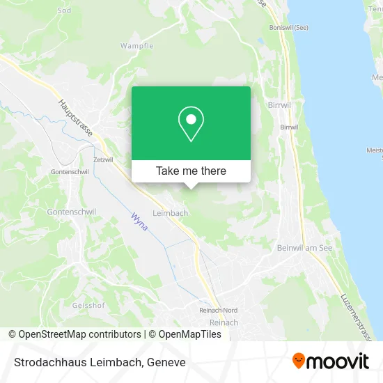 Strodachhaus Leimbach map