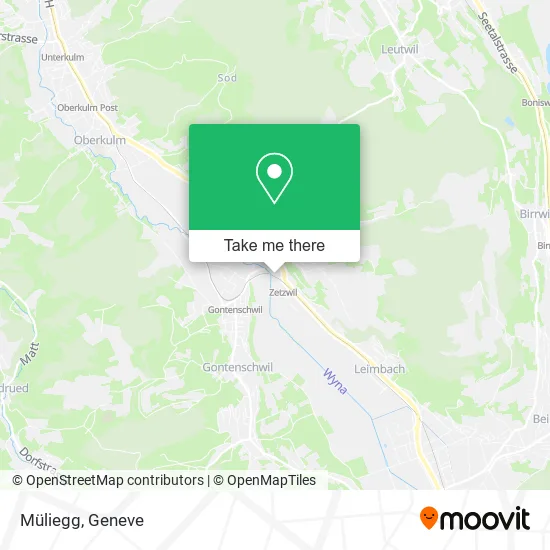 Müliegg map