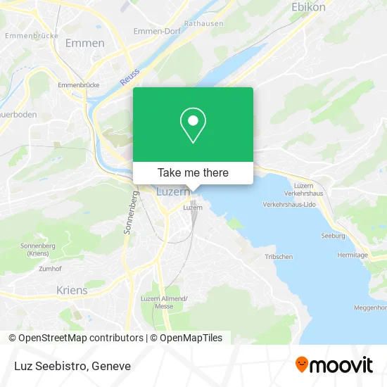 Luz Seebistro map