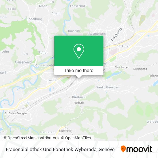 Frauenbibliothek Und Fonothek Wyborada map