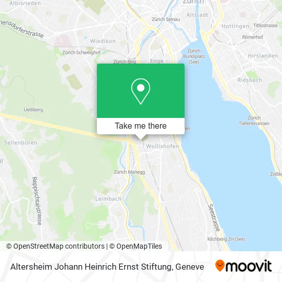 Altersheim Johann Heinrich Ernst Stiftung plan