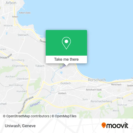 Uniwash map