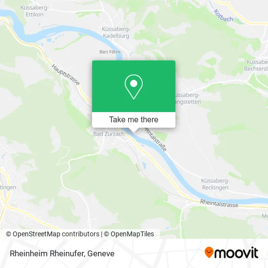 Rheinheim Rheinufer map