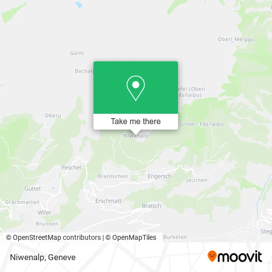 Niwenalp map