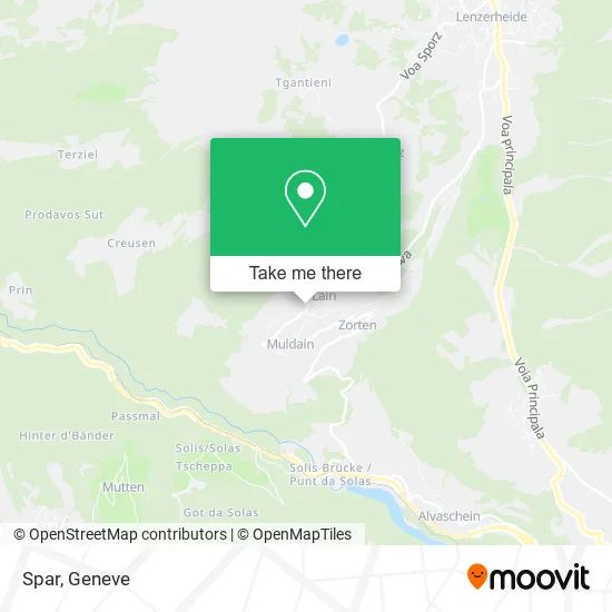 Spar map