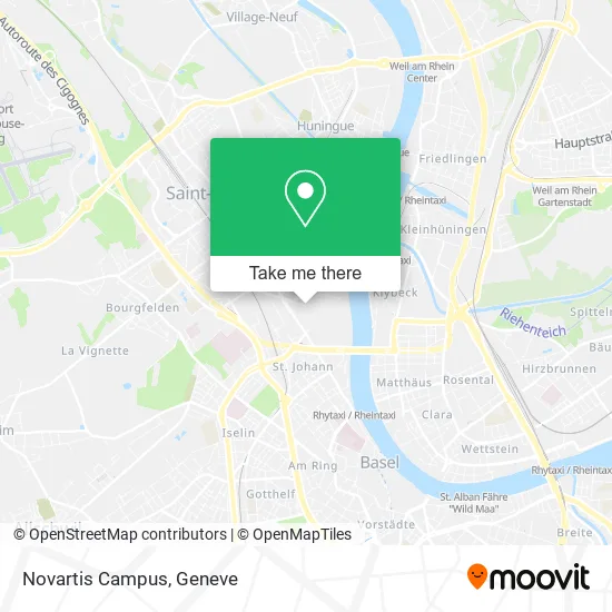 Novartis Campus map