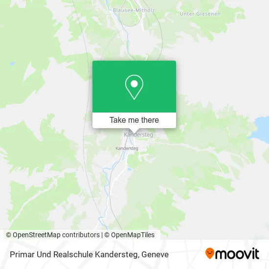 Primar Und Realschule Kandersteg map
