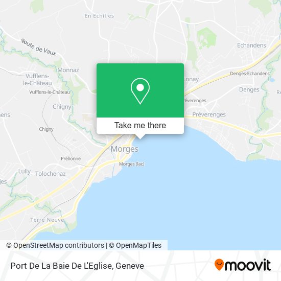 Port De La Baie De L'Eglise map