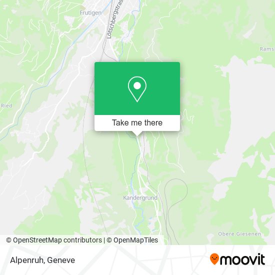 Alpenruh map