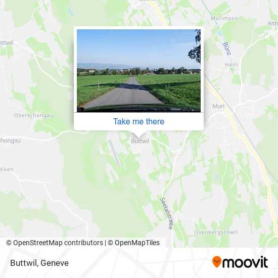 Buttwil map