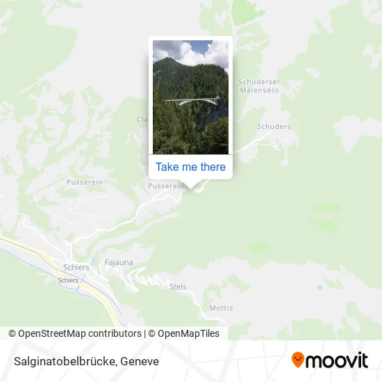 Salginatobelbrücke map