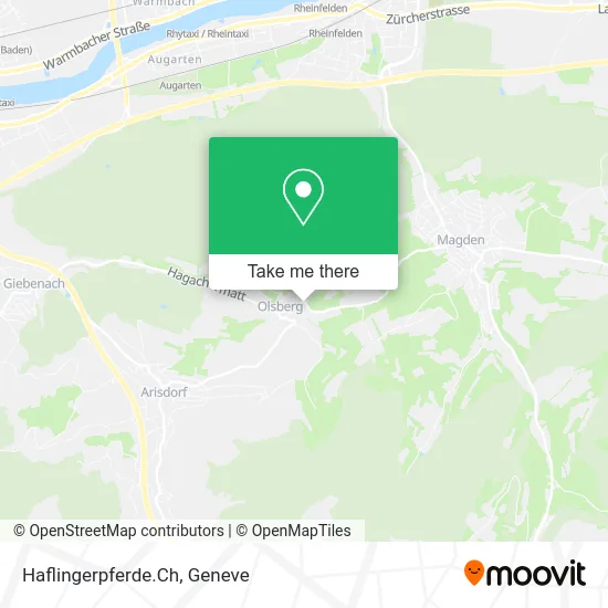 Haflingerpferde.Ch map