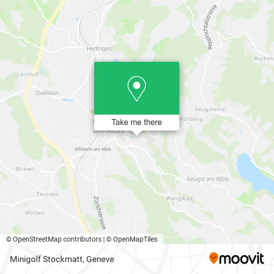 Minigolf Stockmatt map