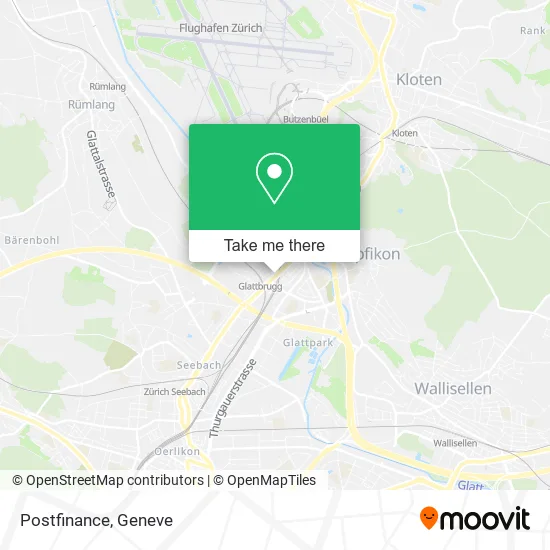 Postfinance map