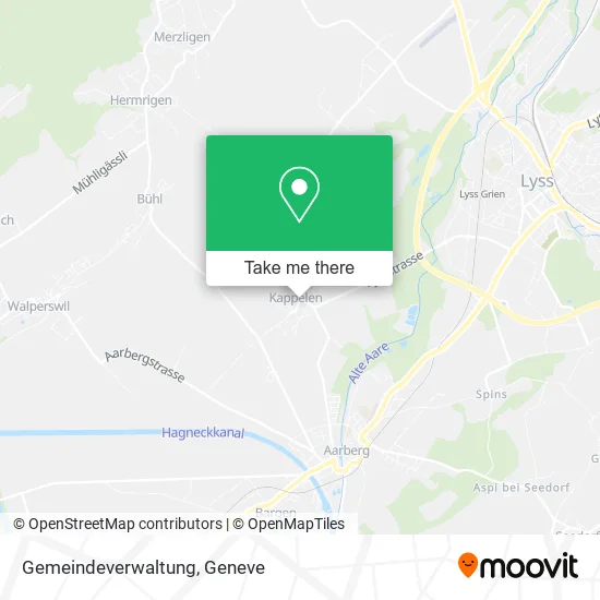 Gemeindeverwaltung map