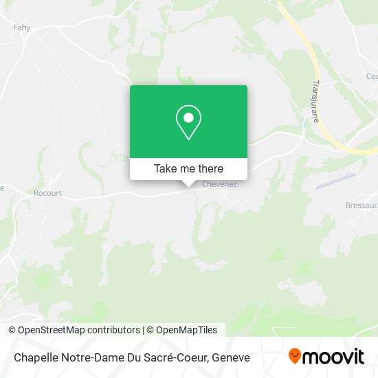 Chapelle Notre-Dame Du Sacré-Coeur map
