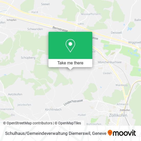 Schulhaus / Gemeindeverwaltung Diemerswil map