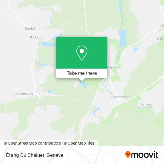 Étang Du Chaluet map