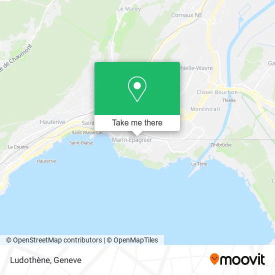 Ludothène map