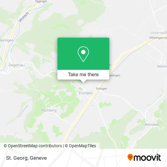 St. Georg map