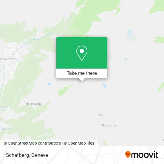 Schafberg map