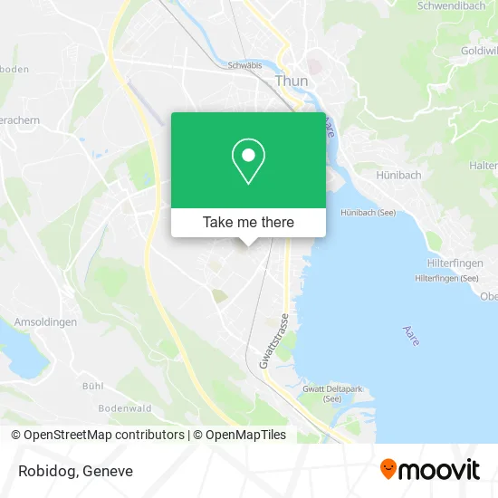 Robidog map