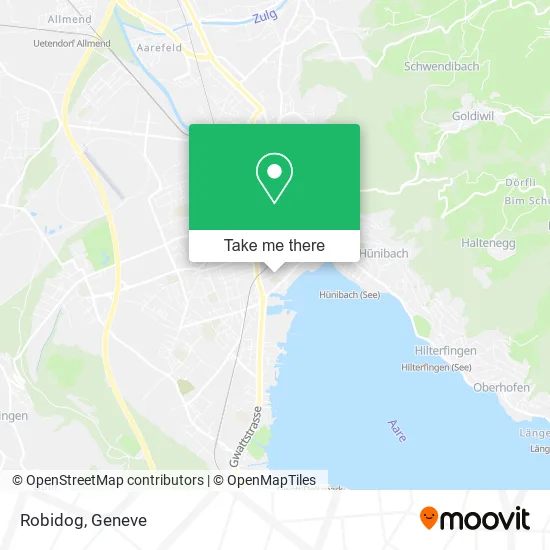 Robidog map