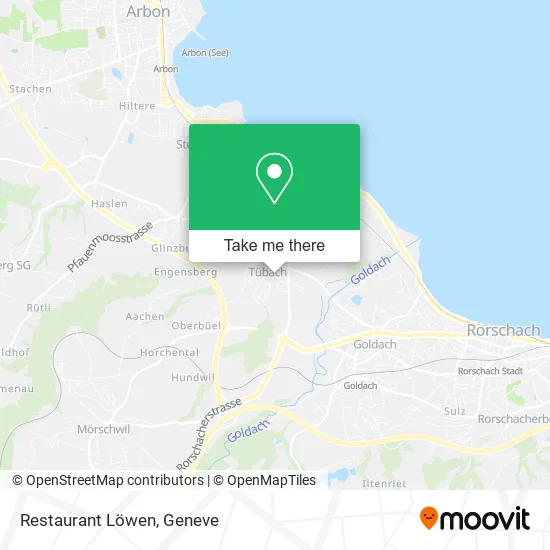 Restaurant Löwen map