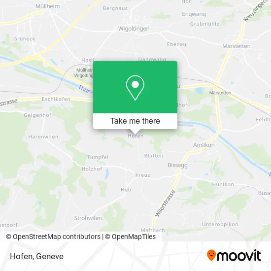 Hofen map