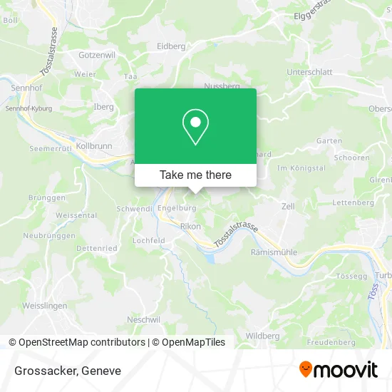 Grossacker map