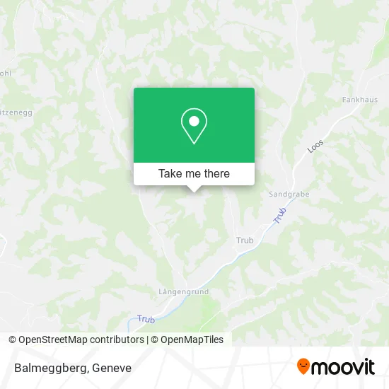 Balmeggberg map