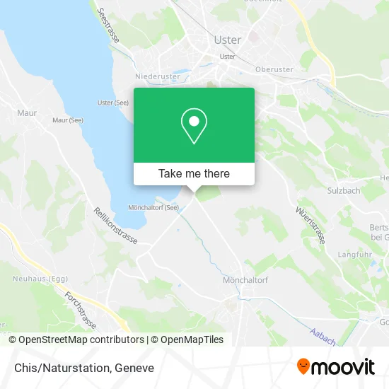 Chis/Naturstation map