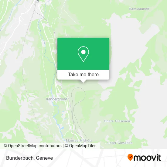 Bunderbach map