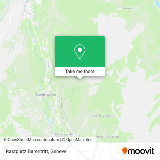 Rastplatz Barentritt map