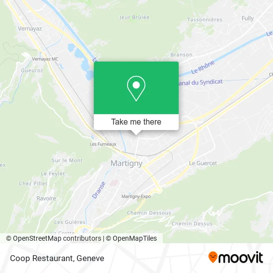 Coop Restaurant map
