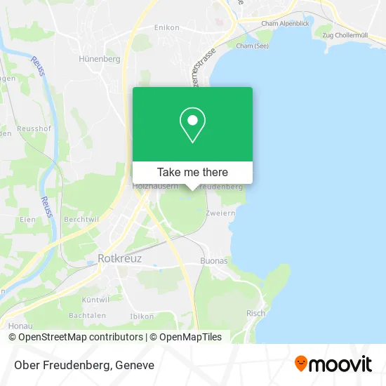 Ober Freudenberg map