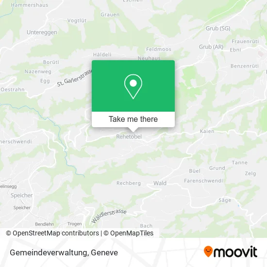 Gemeindeverwaltung map