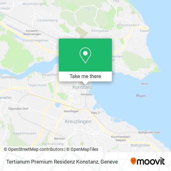 Tertianum Premium Residenz Konstanz map