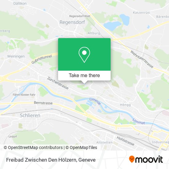 Freibad Zwischen Den Hölzern map