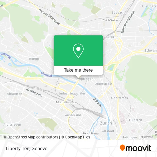 Liberty Ten map