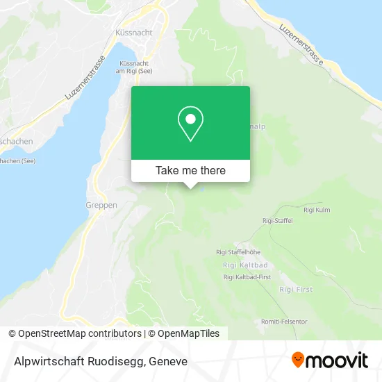 Alpwirtschaft Ruodisegg map