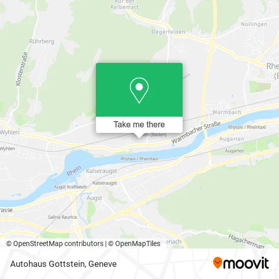 Autohaus Gottstein map